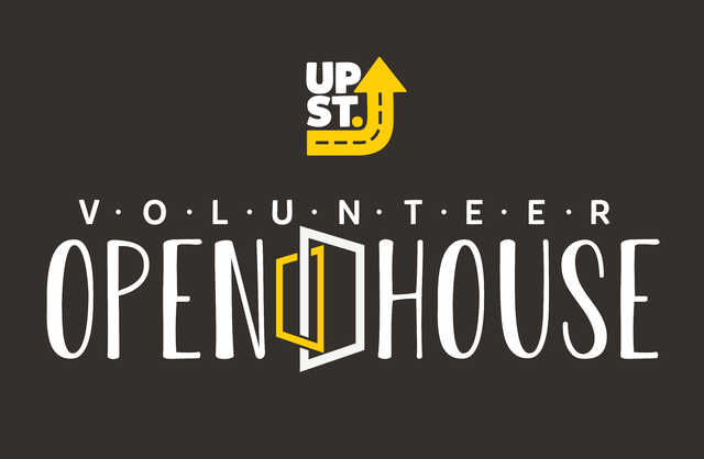 upstreet volunteer open house