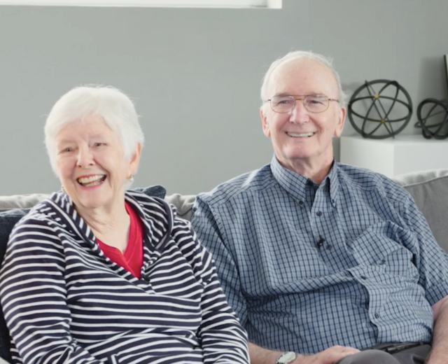 older couple who enjoy being supporting mentors