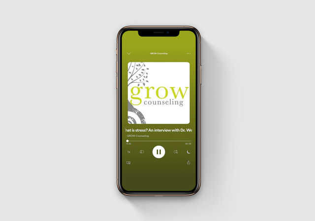 grow counseling what is stress podcast